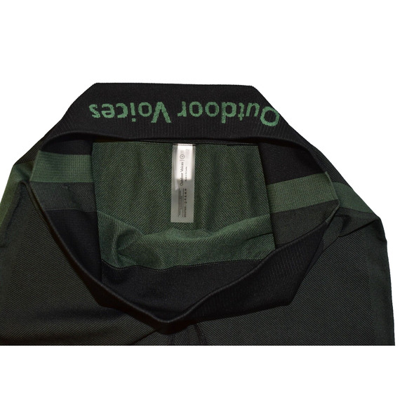 A4 NEW OUTDOOR VOICES Hunter Green High Rise Legging Size S - Picture 3 of 5